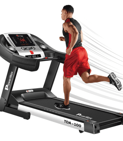 Semi Auto lubrication Motorized Treadmill with Auto Incline