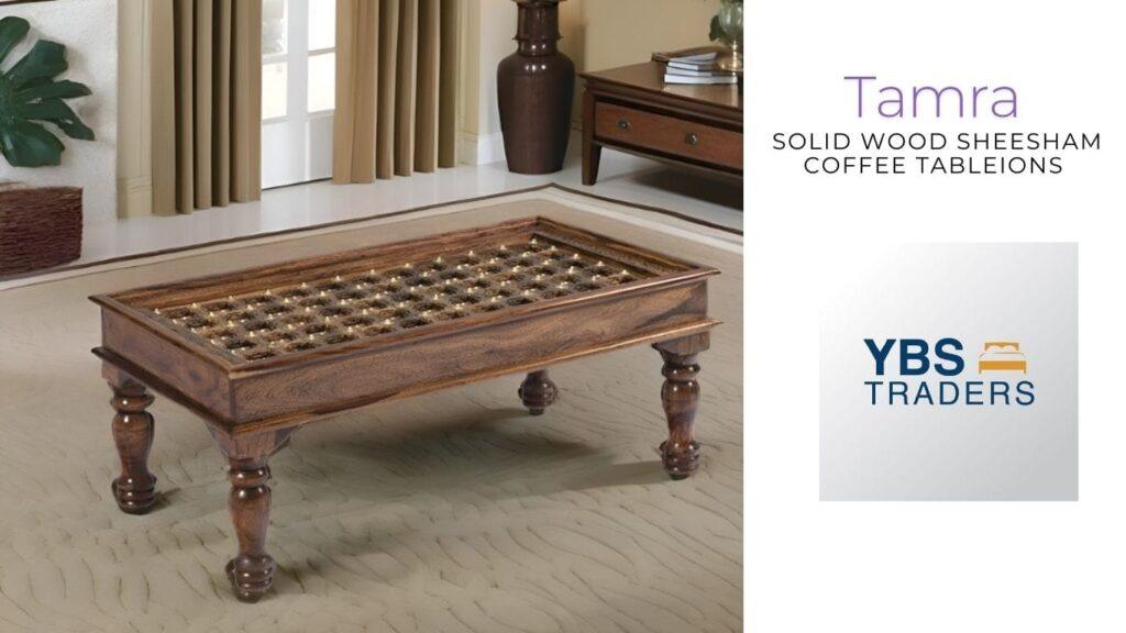 Tamra Solid Wood Sheesham Coffee