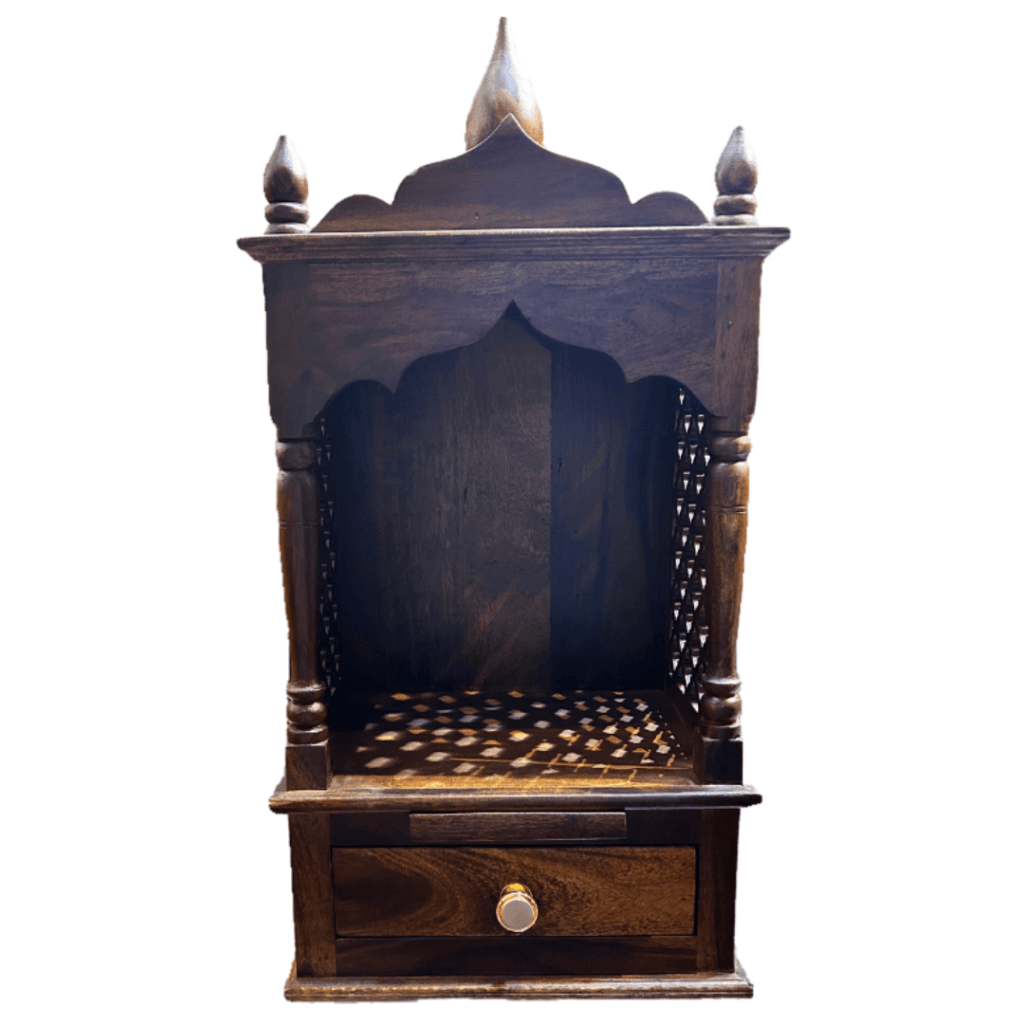 Amol Sheesham Wooden Mandir