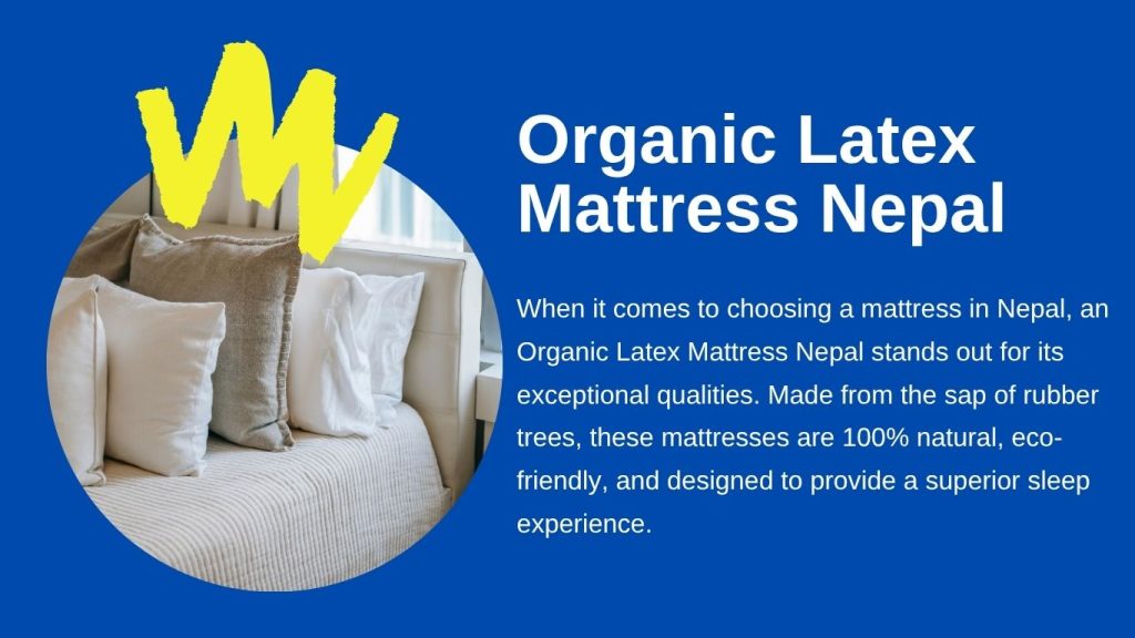 Organic Latex Mattress Nepal