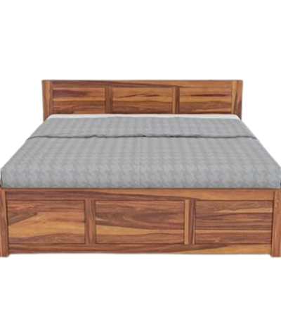 Hina Solid Wood Sheesham Bed (King Size)