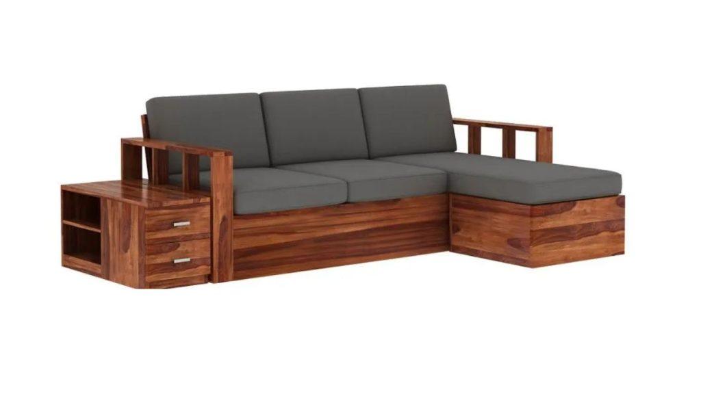 L-Shaped Wooden